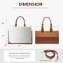 LOVEVOOK custom logo shoulder crossbody bags and purses classic Fashion tote bags for women PU leather handbags and purses
