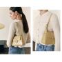 2022 Latest Design OEM Mini Hobo Bags 100%PU Leather Half Moon Bags Retro Women Hobo Bag For Wholesale Price