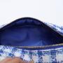 Keymay 2023 New Stock Plaid Cosmetic Bag Women Travel Bag Gift Pouch Tweed Checkered Makeup Bag