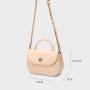 Women Vegan Leather Hand Bags Custom Purses Ladies Saddle Bags Fashion Cross Body Bags