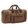 Outdoor travel bag thick canvas handbags for men vintage business trip big totes travel hand bag with high quality