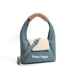 2023 Luxury Wholesale Women'S Cowhide Leather Handbags Fashion Female Bucket Crossbody Bags For Women Manufacturer Vendor