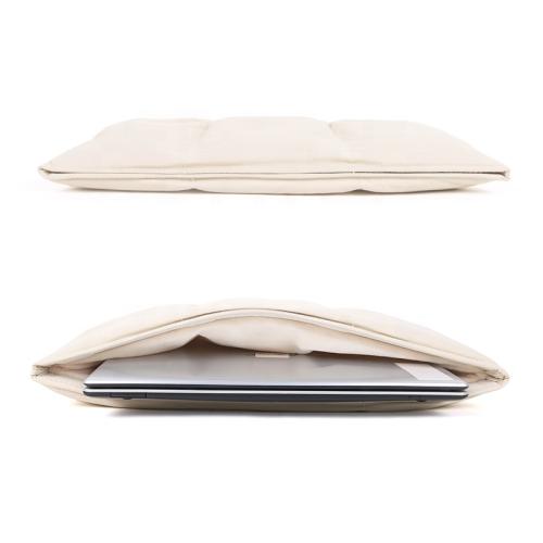 CHANGRONG Custom  Lightweight Portable 16 Inch Laptop Sleeve Quilted Puffer Laptop Bag