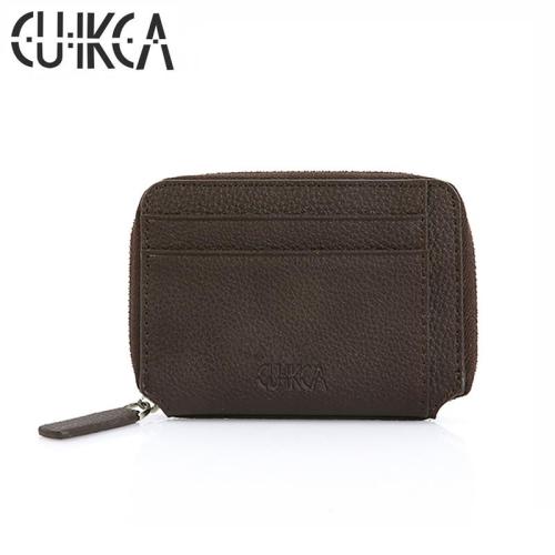 CUIKCA Women Wallet HF333 Zipper Coin Purse Credit Card Holder Business Card Holder Case Multitool Card Purse