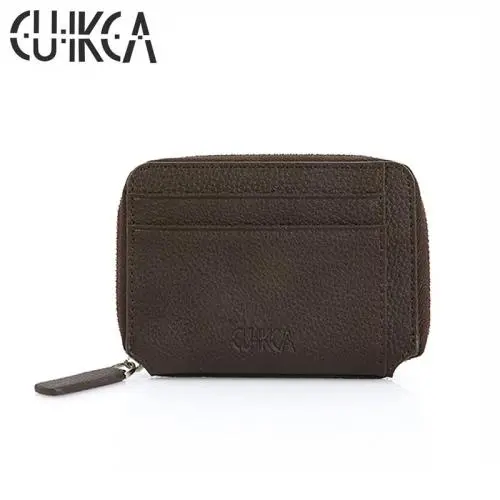 CUIKCA Women Wallet HF333 Zipper Coin Purse Credit Card Holder Business Card Holder Case Multitool Card Purse