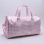 New Trending Cute Pink Custom Printed Design Outdoor Travel Large Capacity Adjustable Strap Girls Sports Gym Duffel Bag