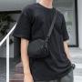 HR064 Men Mini Waist Sports Chest Bag New Fashion Single Polyester Shoulder Crossbody Bag Youth Boy Daily Pairing Phone Handbag