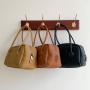 New design Pure color Retro phone bag small crossbody women Stylish sturdy South Korean style sling bag shoulder mini bag