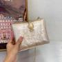 2024 Luxury acrylic shell purse ladies clutch bag evening bags high quality metal chain jewelry hand bags