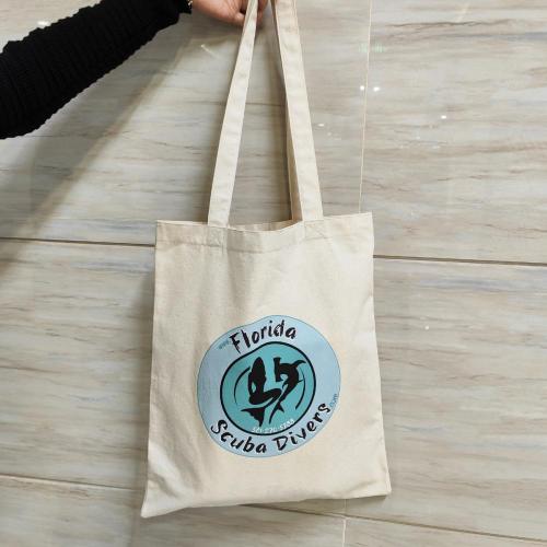 High Quality Recycled Canvas Shopping Bag Organic Gift Shoe Clothing Handle Cotton Tote Bag With Logo