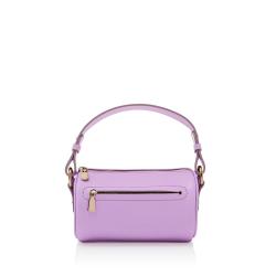 2024 Trendy handbag Manufacturer PU Eco-Friendly Leather Stone Pillow Shoulder Bags Purple Mini Pouch Shoulder Cross body Bag