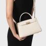 Custom Logo Luxury Lock Top Handle Womens Handbags Vegan Leather Fashion Womens Tote Bags Classic OEM ODM Ladies Hand Bags