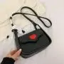 Caring Young Girl Bag 2022 Autumn Fashion Simple Crossbody Bag Fashion Texture One Shoulder Underarm Bag
