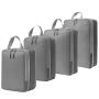XL009-4 Foldable Travel Bag Four Pieces Travel Organizer Set 6 Colors Accept Customized Logo Durable Essentials for Travelling
