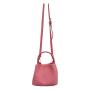 Fashion Lichee Pattern Designer Handbag Wholesale Silk Soft Leather Para Mujeres Bolso Bolsas Bucket Type Handbag Manufacturer