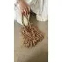Unique Fashionable Leisure Beach Hand Woven Handbag Bucket Seaside Hollow Bag Crochet Tricot With Tassel