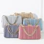New Ladies Evening Bag Diamond Handbags Women Banquet Dinner Clutch Bag Chain Small Square Bag
