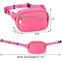 Gelory Wholesale Fashion Women Waist Bag Custom Logo PU Leather Hip Bum Bag Fanny Pack