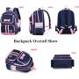China Custom Fashion Letter Printed Preschool Backpack With Bowknot Kids Elementary Primary Students For Girls Boys