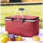 LB041 New Fashion Cooler Bag Reusable Thermal Insulated Cooler Bag Grocery Cool Carry Oxford Lunch Cooler Bag for Food Picnic F
