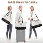 LOVEVOOK Weekender Bags with Shoe Compartment Carry on Travel Duffle Toiletry Pouch Labor Delivery Overnight bag Gym Sports Bag