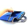 Gelory Classic Portable Polyester Document File Holder With Zipper Handbag Multicolor Double Pocket Customisable Logo File Bags