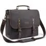 Lovevook Waterproof Anti-theft Retro Vintage Leather Work Large Capacity  business Messenger Bags men Briefcase laptop bags