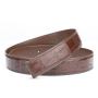 Cinturones De Cuero Genuinos Custom Brand High Quality 100% Genuine Crocodile Leather Man Belts For Mens Belt Manufacturers