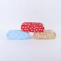 Keymay NO MOQ 7 Colors Nylon Small Cute Makeup Brush Case Zipper Pouch Multi Function Pencil Case Bag Slim pouch