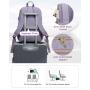 LOVEVOOK fashion school backpacks stylish student laptop backpacks bags unisex women men travel 15.6in laptop backpack with usb