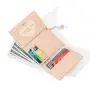 KBW512 Women Short Wallet Cute Multi Card Position Simple Short Card Case Student Cartoon Charm Ladies Tri-fold Coin Purse