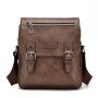 XL087 Imported Vintage Men's Shoulder Bag Luxury Daily Life  Large Capacity Handbag Wear-resistant  Messenger Bag