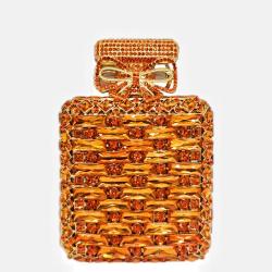 Wedding Purse Luxury Evening Perfume-Shaped Clutches Crystal Party Stone Ladies Clutch Bag for Women Luxury Evening Bags