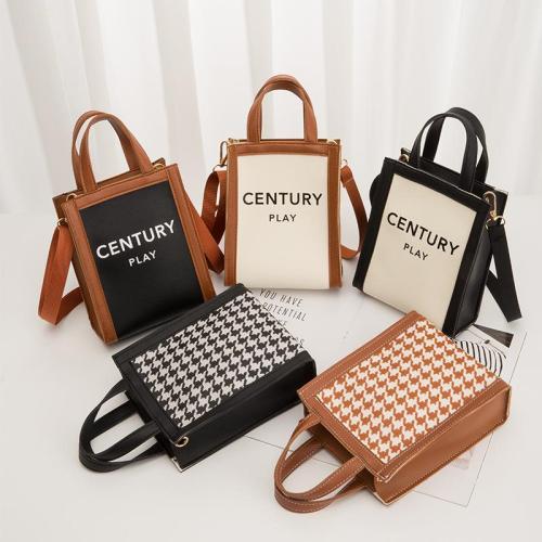 2024 New Women's Handbag Korean Fashion Retro Print Sling Shoulder Crossbody Bag Trend Phone Bags for Women