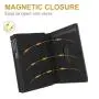 Custom Minimalist Wallet for Men Smart Slim Wallet with ID Window Money Pocket Pop Up Card Holder RFID Blocking Wallet
