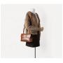 Custom LOGO Simple Black Handle Shoulder Leather Crossbody Flap Tote Bag Ladies Factory Customized
