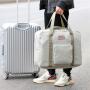 KBW567 Wholesale Customized Travel Shoulder Storage Bag High Quality Fashion 600D Oxford Handheld Folding Bag