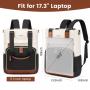 LOVEVOOK Waterproof 15.6 In Travel Fashion Daily Leisure Light For Ladies Bag Back Pack Business Women Casual Laptop Backpack