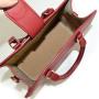 Top Handle Smooth Pu Leather Handbag Large Capacity Custom Tote Handbag Female Bag
