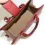 Top Handle Smooth Pu Leather Handbag Large Capacity Custom Tote Handbag Female Bag