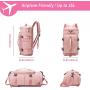 Unisex Waterproof With Shoes Compartment Travel Duffle Bag Gym Lightweight Carry On Backpack