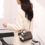 Simple classic small square bag 2024 ladies crossbody bags cheap wholesale printing handbag women's shoulder bag