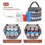 Print Pattern Leakproof Breast Milk Cooler Breastmilk Storage Bag Portable Breast Milk Cooler Bag With Contoured Ice Pack