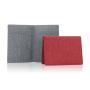 Factory wholesale canvas passport holder slim credit card holder rfid canvas passport holder
