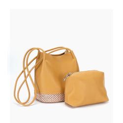 Latest New Fashionable Korean Version Bucket Bag Single Shoulder Bag Large Capacity Female Handbags Sets
