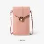 Simple New Phone bag for Women Mini Ins Fashion Messenger Bag Portable Shoulder Bag with a Generation of Hair for Students