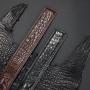 Ceinture Homme En Cuir Cintos Masculinos Luxury Designer Famous Brand Genuine Crocodile Leather Men's Blet Fashion Belts For Men