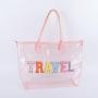 New Arrival Clear Handbag Transparent PVC Tote Women Shoulder Bag 10 Colors RTS Waterproof Tote Travel