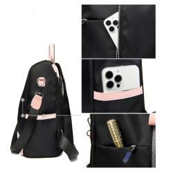 New Waterproof Oxford Women's Laptop Backpack Day Bag Customized Stitching Travel Shoulder Strap Bag For Ladies