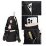 New Waterproof Oxford Women's Laptop Backpack Day Bag Customized Stitching Travel Shoulder Strap Bag For Ladies